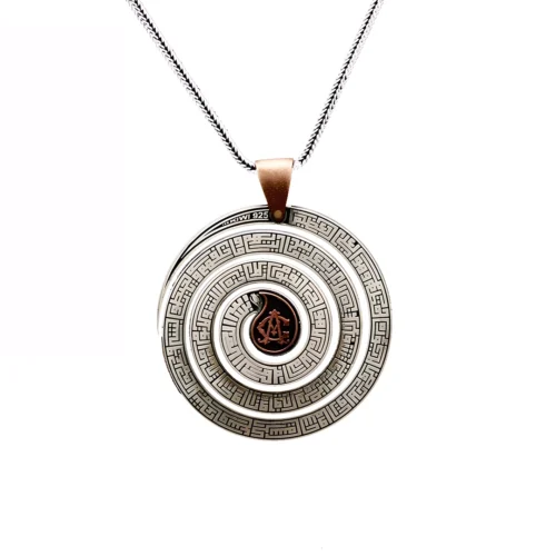 Kufi Hat Gümüş Kolye