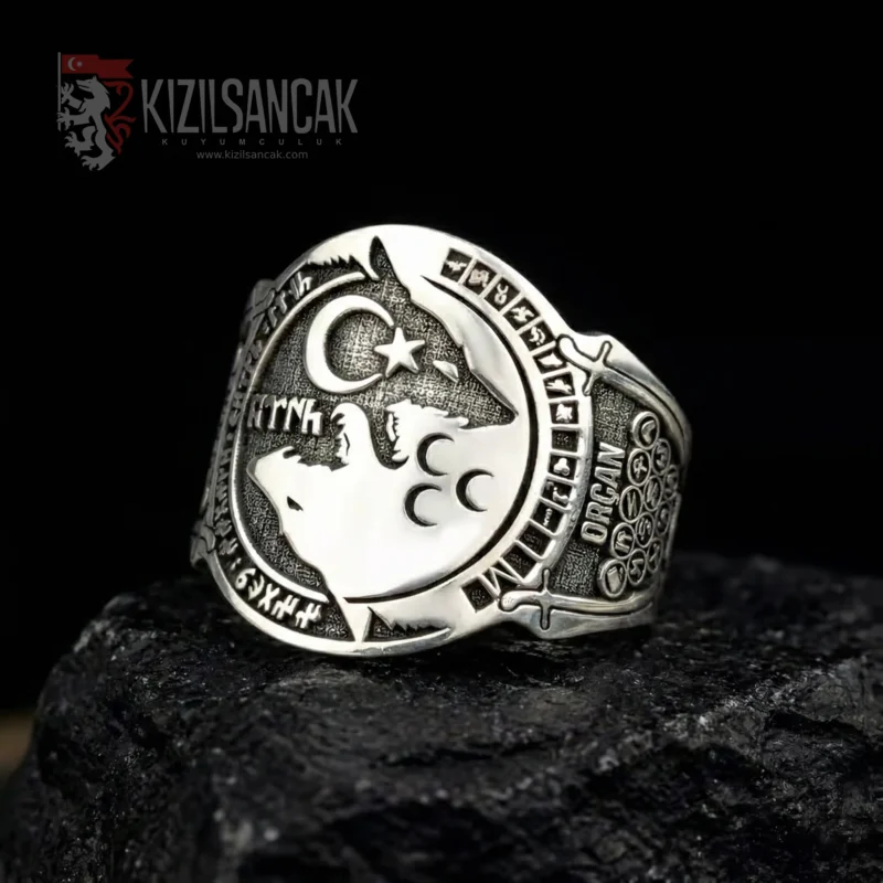 bozkurt Eko Yüzük 1 Bozkurt Gümüş Yüzük