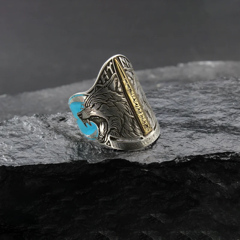 1 İntikam Serisi Gümüş Zihgir Gümüş Yüzük