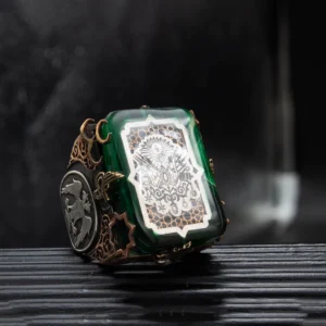 1 Osmanlı Sancağı Gümüş Yüzük