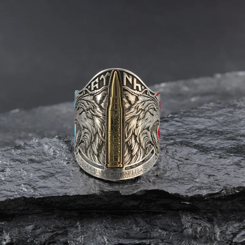 3 İntikam Serisi Gümüş Zihgir Gümüş Yüzük