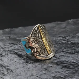 İntikam Serisi Gümüş Zihgir Gümüş Yüzük