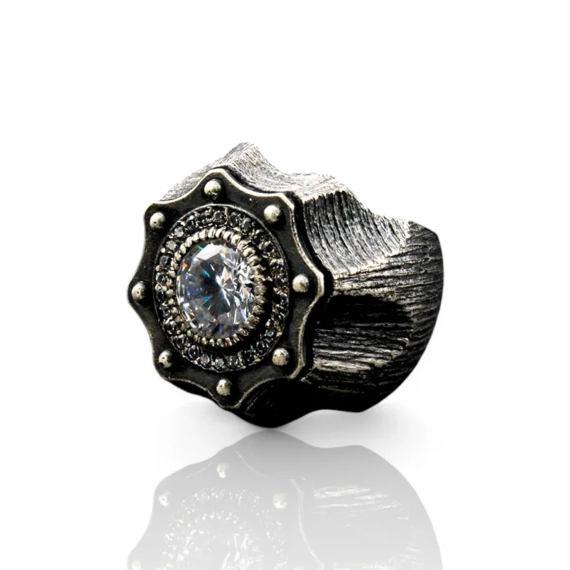 yıldız yüzük Yıldız Taşlı Gümüş Yüzük