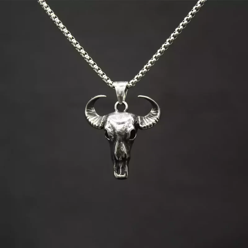 boğa a021-min Boğa Çelik Kolye