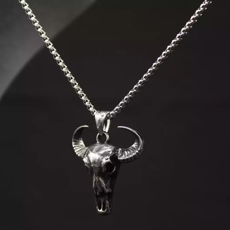 boğa a024-min Boğa Çelik Kolye