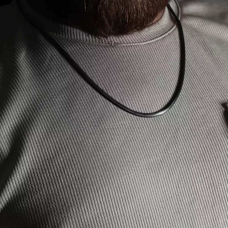 yılan zincir -min Çelik Zincir Kolye 4mm