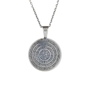 2 Rufai Gülü Madalyon Kolye