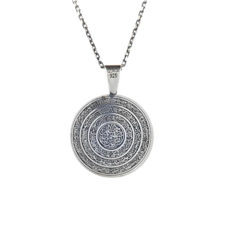 2 Rufai Gülü Madalyon Kolye