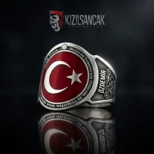 Ay yıldız yüzük Eko Ay Yıldızlı Yüzük