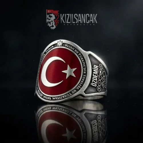 Ay yıldız yüzük Eko Ay Yıldızlı Yüzük