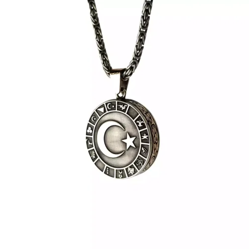 16 Türk Devleti Madalyon Kolye