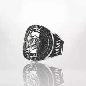 1 Türkün Mührü Gümüş Yüzük