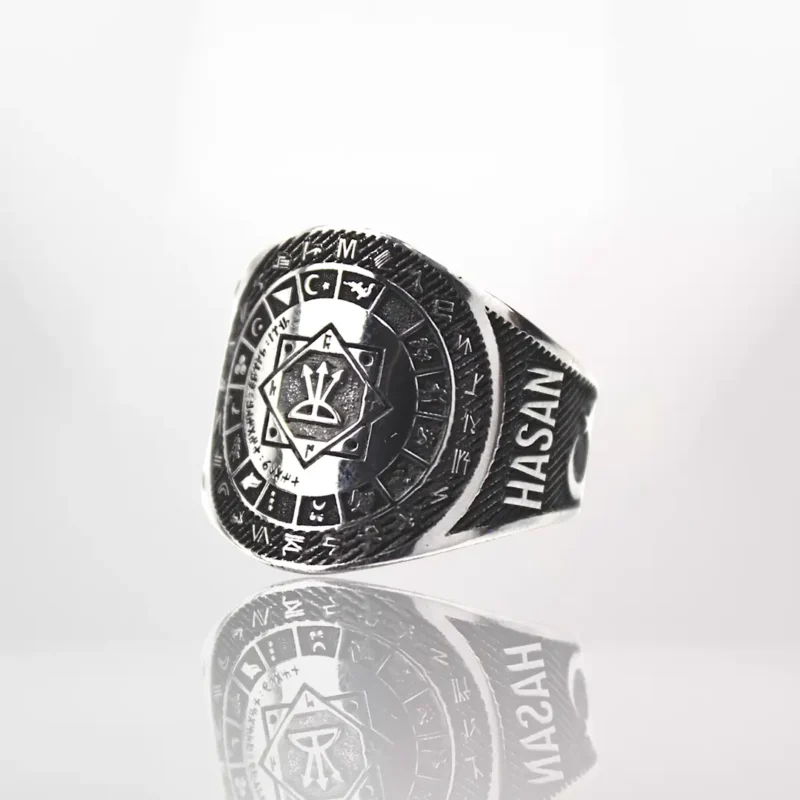 1 Türkün Mührü Gümüş Yüzük