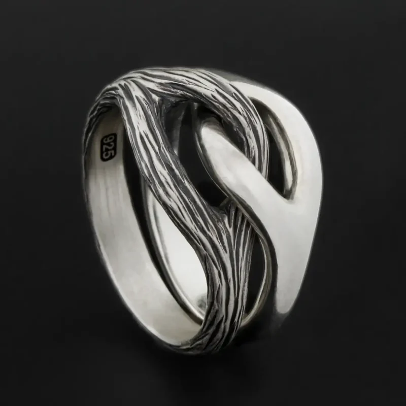 1 Yekpare Gümüş Yüzük