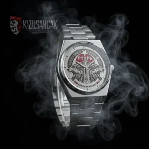 İntikam Subleon Saat İntikam Bozkurt Gümüş Kadranlı Kol Saati