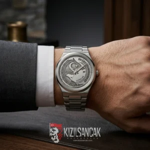 Bozkurt Gümüş Kadranlı Kol Saati Adal Model