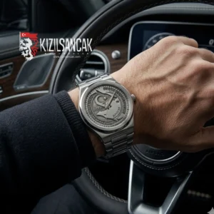 Bozkurt Gümüş Kadranlı Kol Saati Adal Model