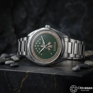 ottoman-32137-3-50 Çerkes Adige Gümüş Kadranlı Kol Saati